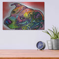 'Mocha' by Dean Russo – Metal Wall Art, 16x12 room view