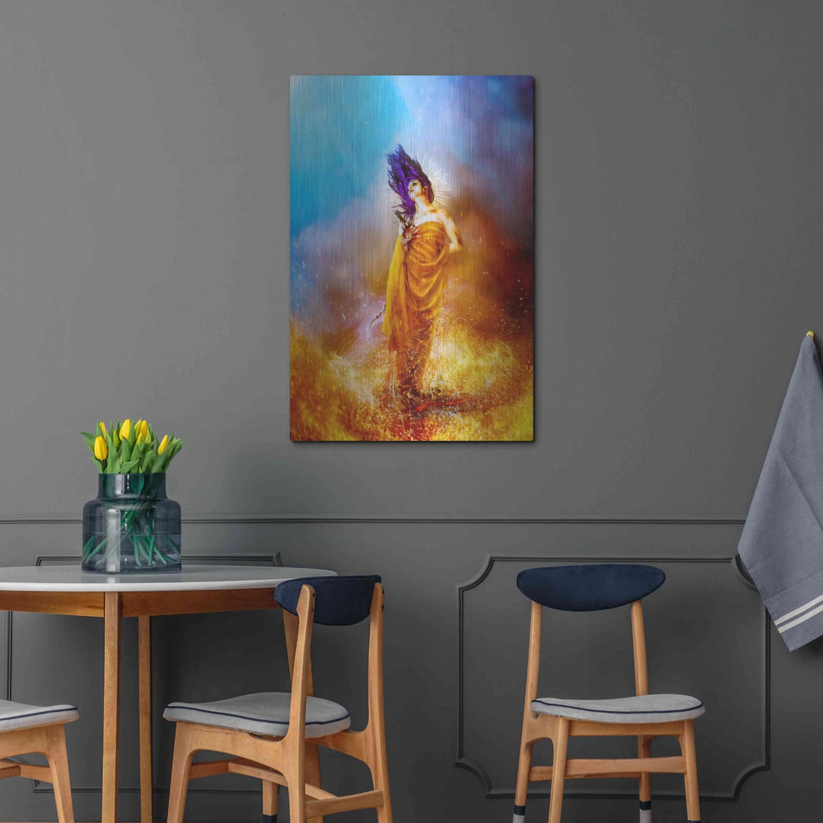 'Plus Ultra' by Mario Sanchez Nevado – Metal Wall Art, 24x36 room view