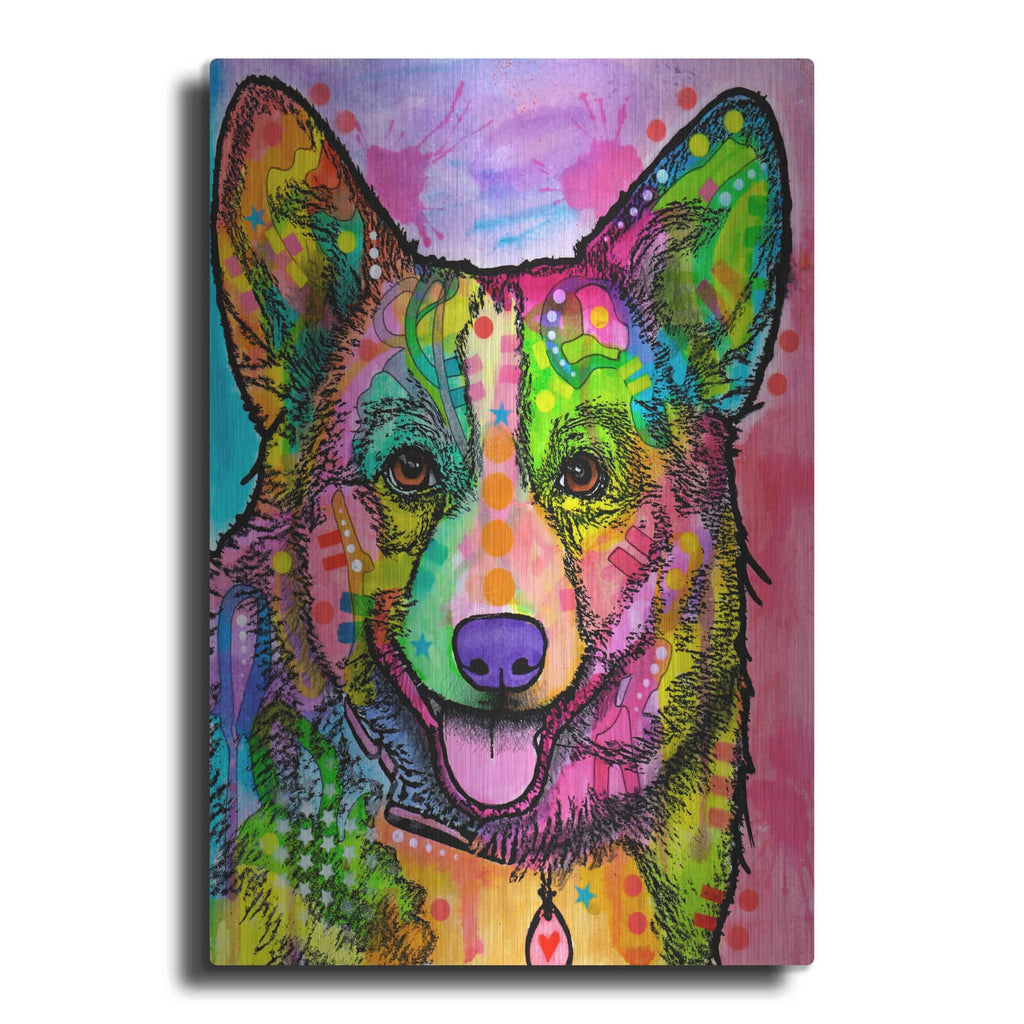 'Corgi Ii' by Dean Russo – Metal Wall Art