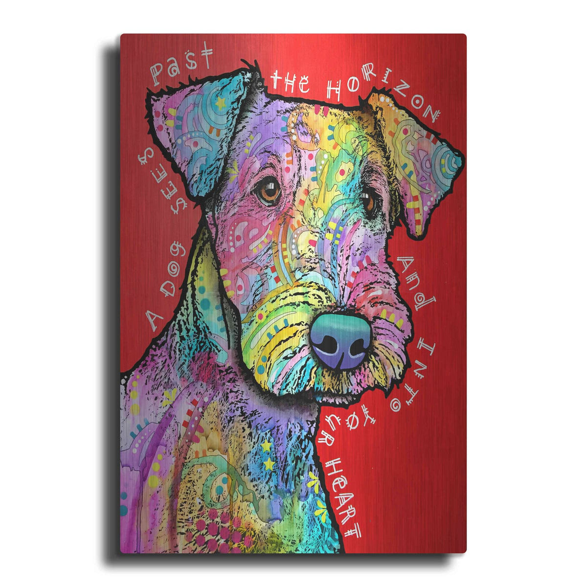 'Into Your Heart' by Dean Russo – Metal Wall Art