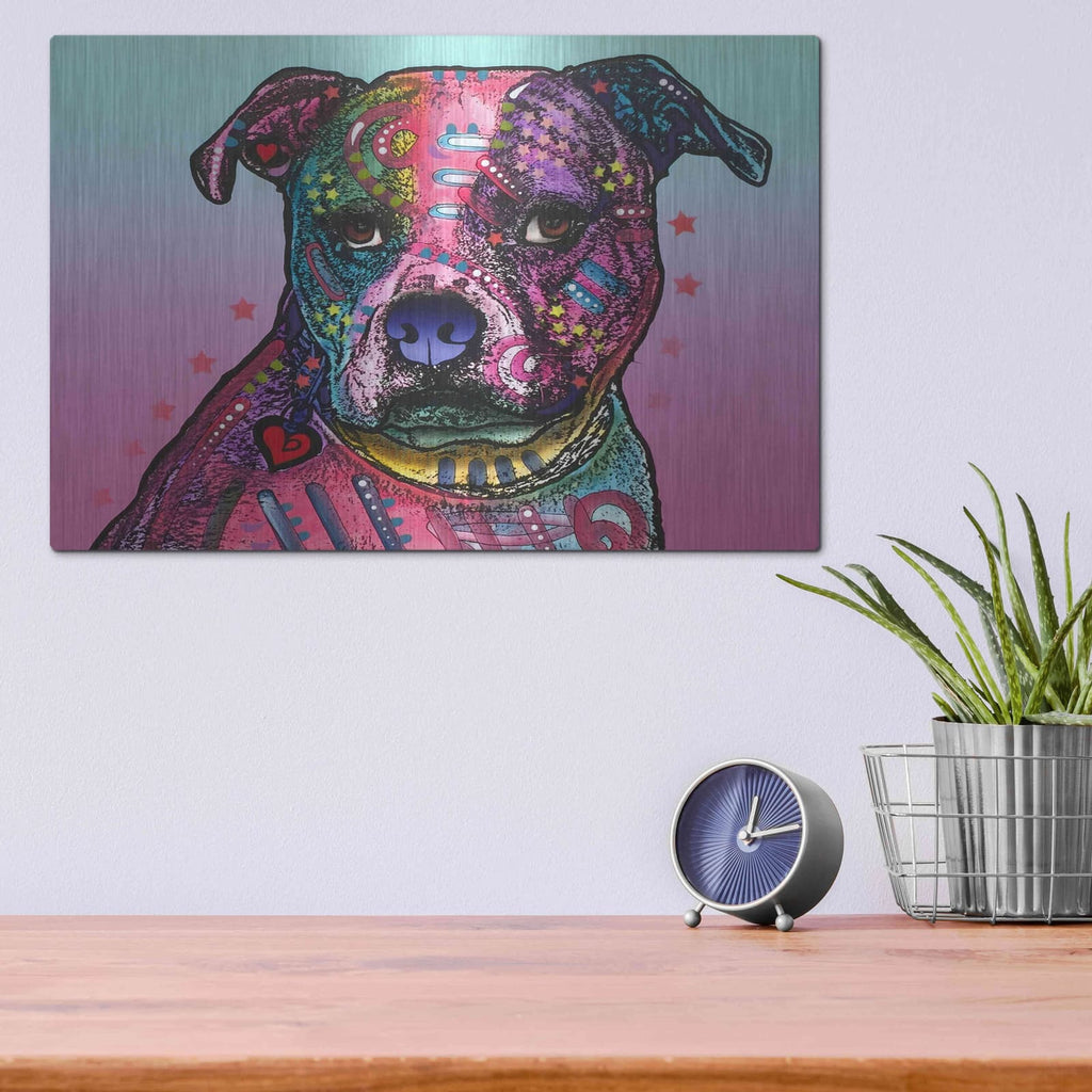 'Melt My Heart' by Dean Russo – Metal Wall Art, 16x12 room view