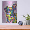 'Keen' by Dean Russo – Metal Wall Art, 12x16 room view