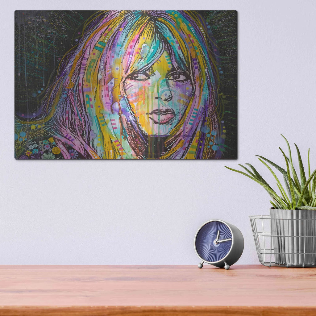 'Bardot1' by Dean Russo – Metal Wall Art, 16x12 room view