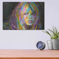 'Bardot1' by Dean Russo – Metal Wall Art, 16x12 room view