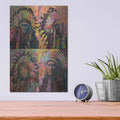 'Chiefs Quadrant' by Dean Russo – Metal Wall Art, 12x16 room view