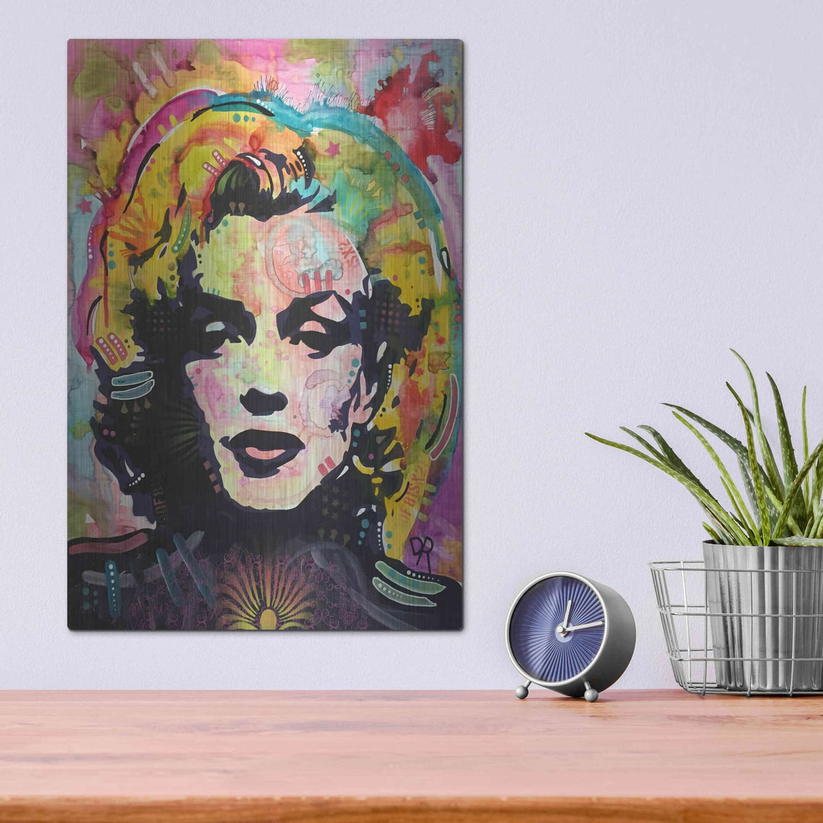 'Marilyn 2' by Dean Russo – Metal Wall Art, 12x16 room view