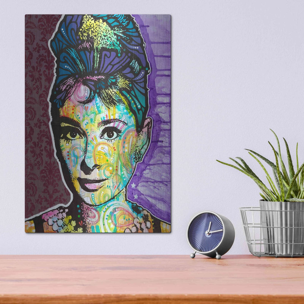 'Audrey 2' by Dean Russo – Metal Wall Art, 12x16 room view