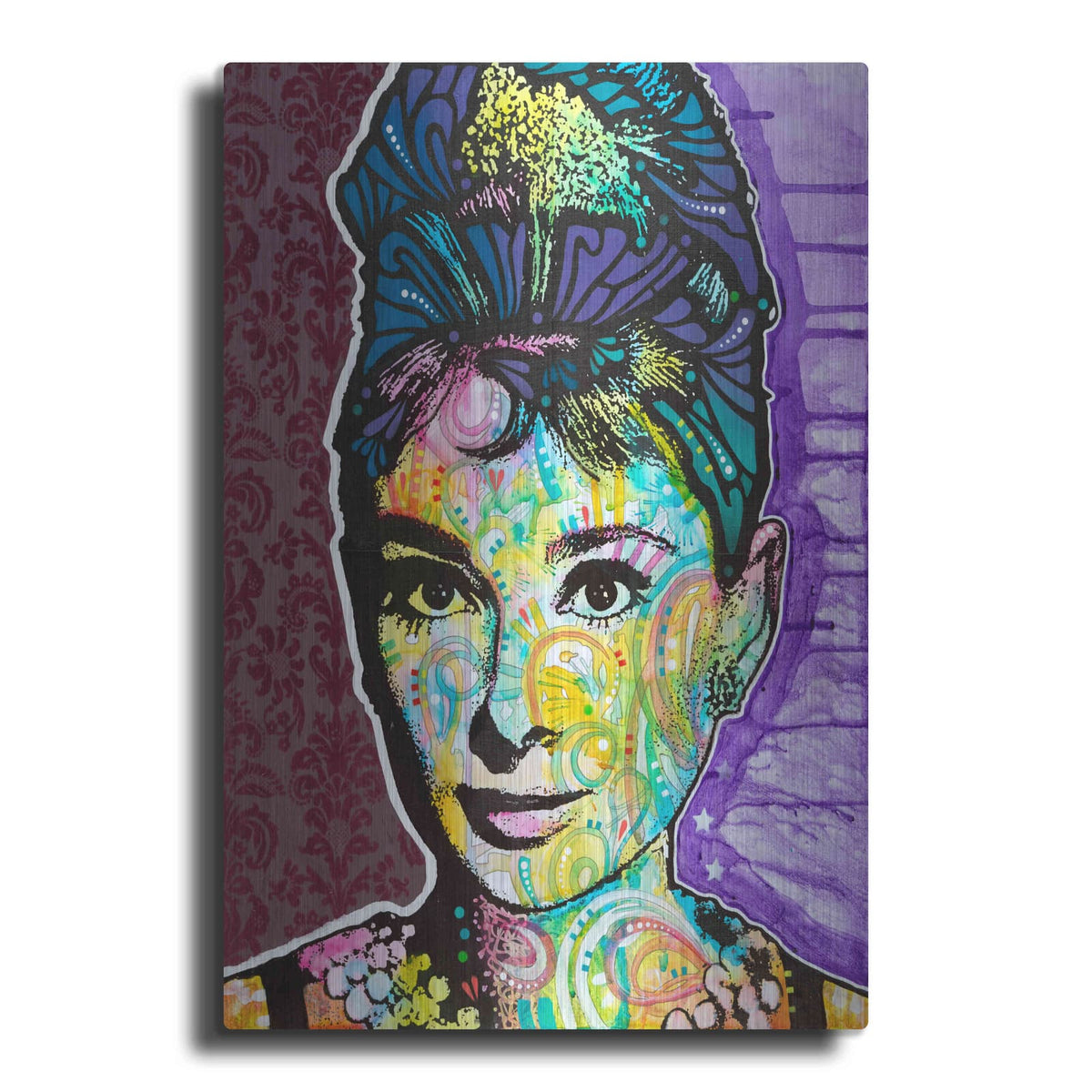 'Audrey 2' by Dean Russo – Metal Wall Art