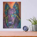 'Ava' by Dean Russo – Metal Wall Art, 12x16 room view