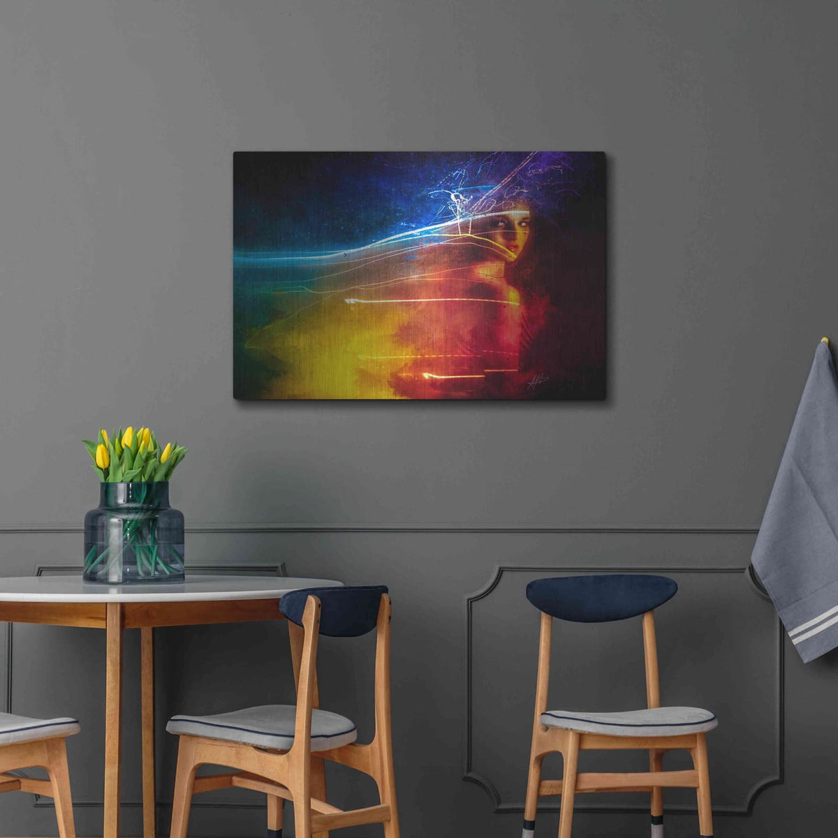 'Flashback' by Mario Sanchez Nevado – Metal Wall Art, 36x24 room view