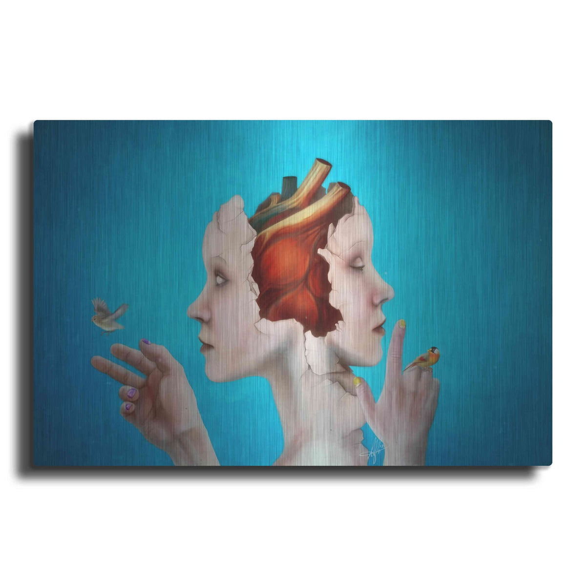 'Turning Point' by Mario Sanchez Nevado – Metal Wall Art