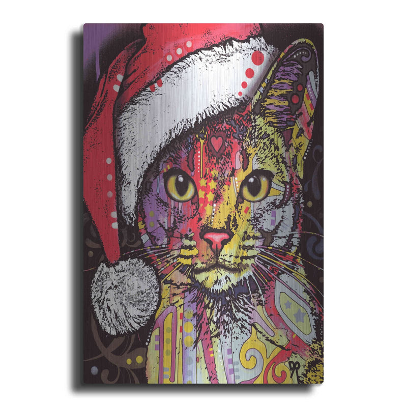 'Abyssinian Christmas Edition' by Dean Russo – Metal Wall Art