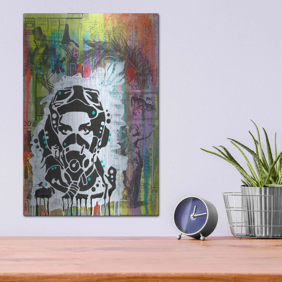 'All Geared Up' by Dean Russo – Metal Wall Art, 12x16 room view