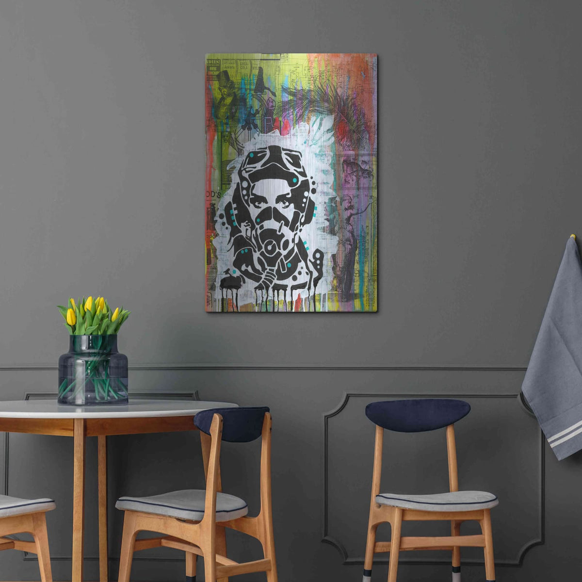 'All Geared Up' by Dean Russo – Metal Wall Art, 24x36 room view