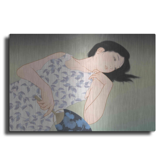 'Evening Cicada' by Sai Tamiya, Metal Wall Art