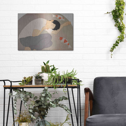 Luxe Metal Art 'Dream' by Sai Tamiya, Metal Wall Art,16x12