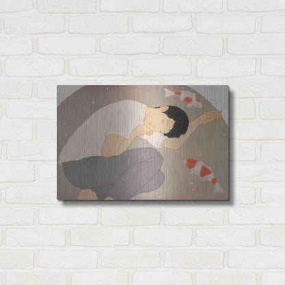 Luxe Metal Art 'Dream' by Sai Tamiya, Metal Wall Art,24x16