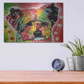 'Earthy York' by Dean Russo – Metal Wall Art, 16x12 room view