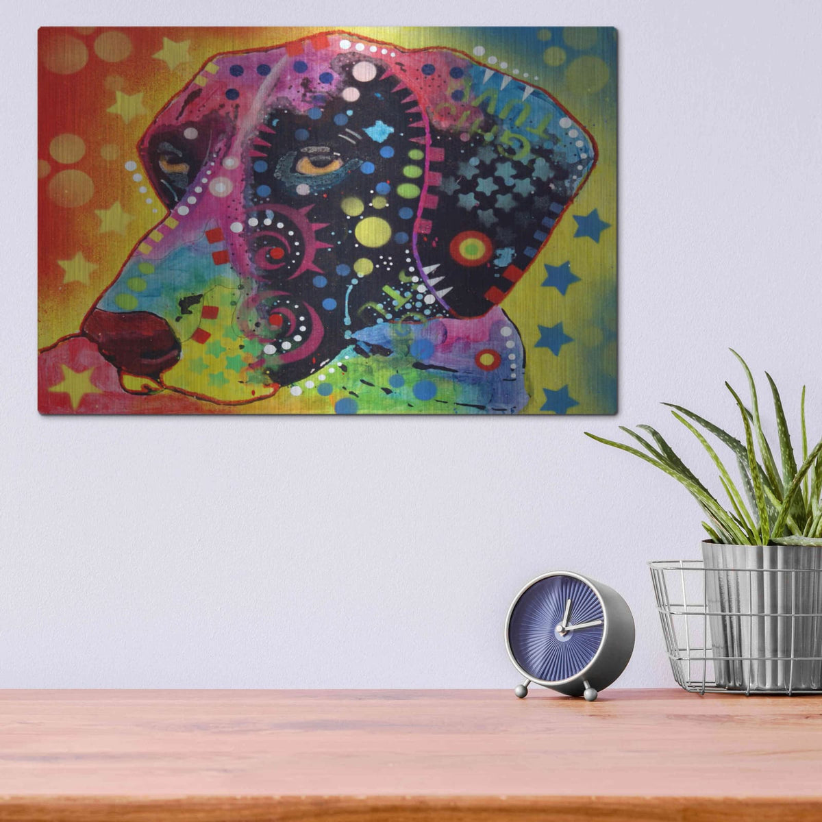 'GSP2' by Dean Russo – Metal Wall Art, 16x12 room view