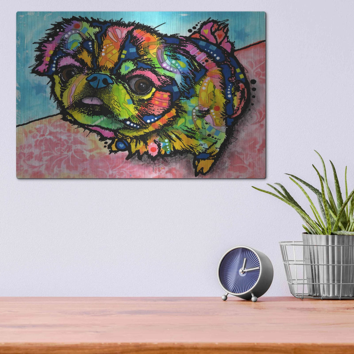 'Missey' by Dean Russo – Metal Wall Art, 16x12 room view