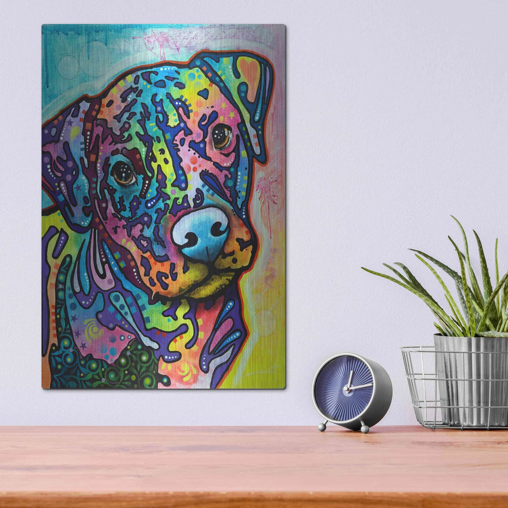 'Pigeon' by Dean Russo – Metal Wall Art, 12x16 room view