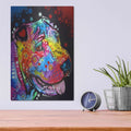 'Shar Pei' by Dean Russo – Metal Wall Art, 12x16 room view