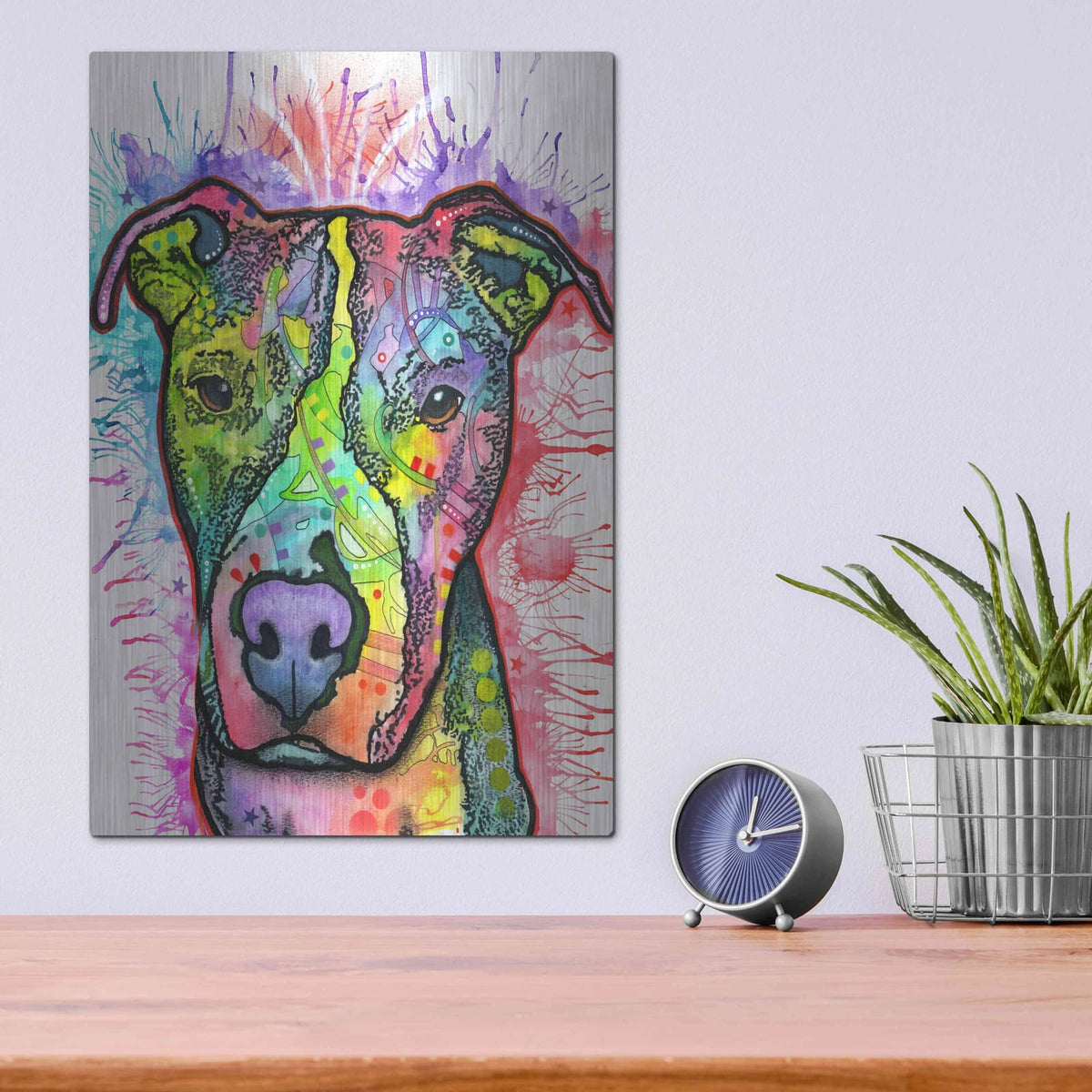 'Snoopy' by Dean Russo – Metal Wall Art, 12x16 room view