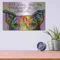 'Windows To My Soul' by Dean Russo – Metal Wall Art, 16x12 room view