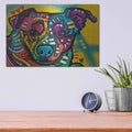 'Freeze' by Dean Russo – Metal Wall Art, 16x12 room view