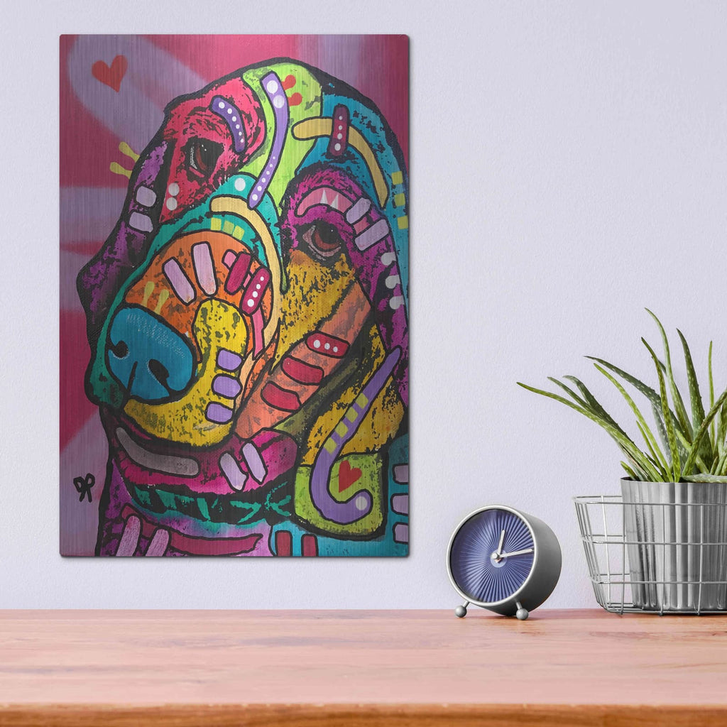 'Charlotte' by Dean Russo – Metal Wall Art, 12x16 room view