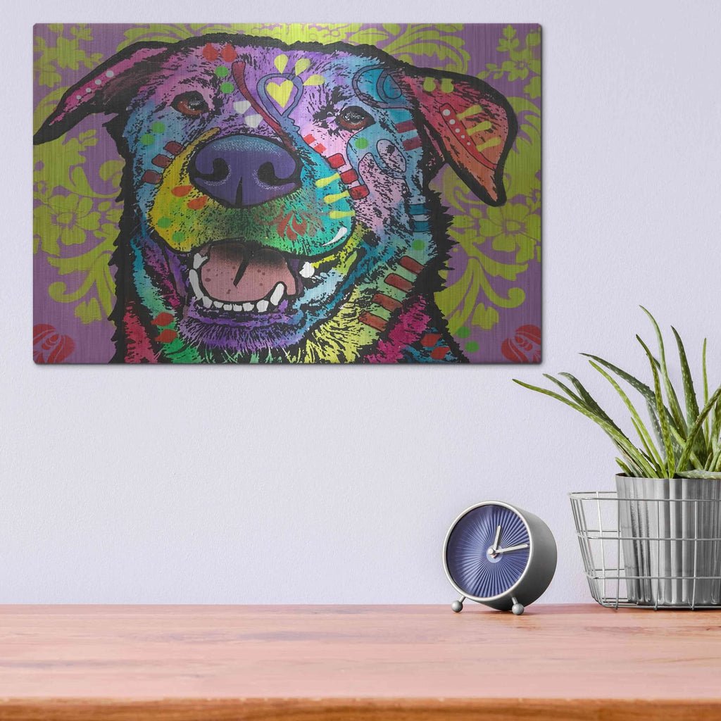 'Dan' by Dean Russo – Metal Wall Art, 16x12 room view