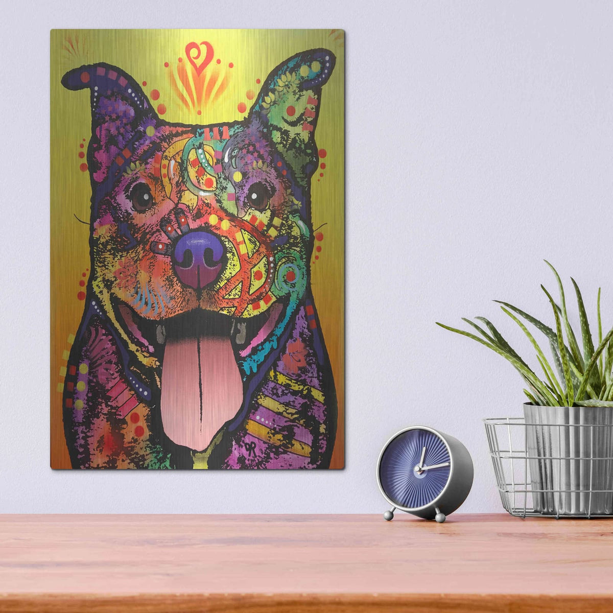 'Ralph' by Dean Russo – Metal Wall Art, 12x16 room view