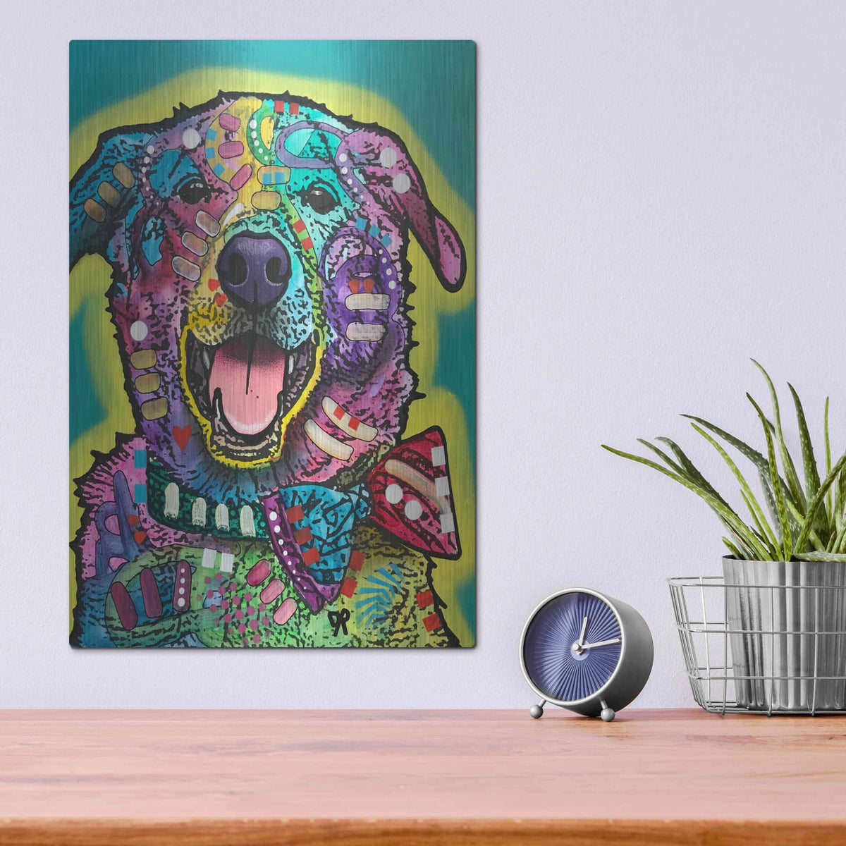 'Joker' by Dean Russo – Metal Wall Art, 12x16 room view