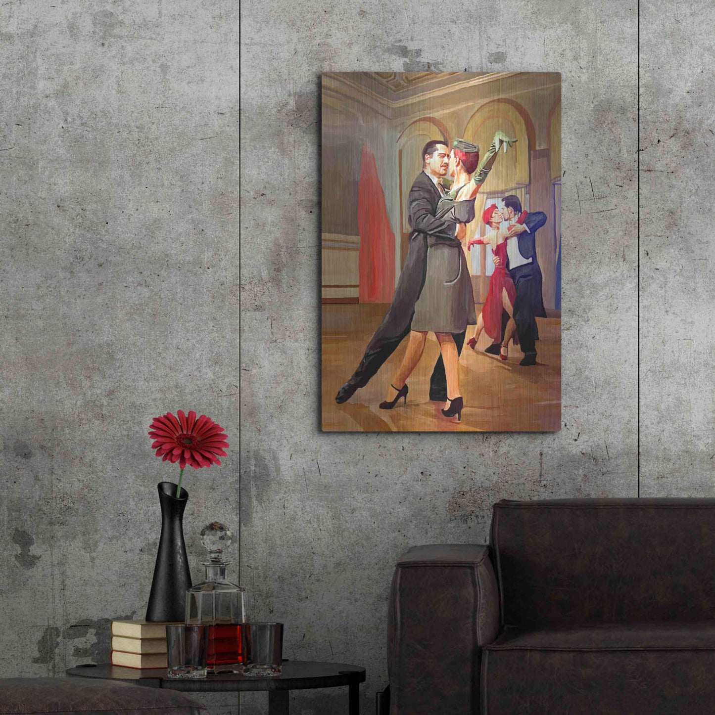 Luxe Metal Art 'Dance with me' by Ata Alishahi, Metal Wall Art,24x36