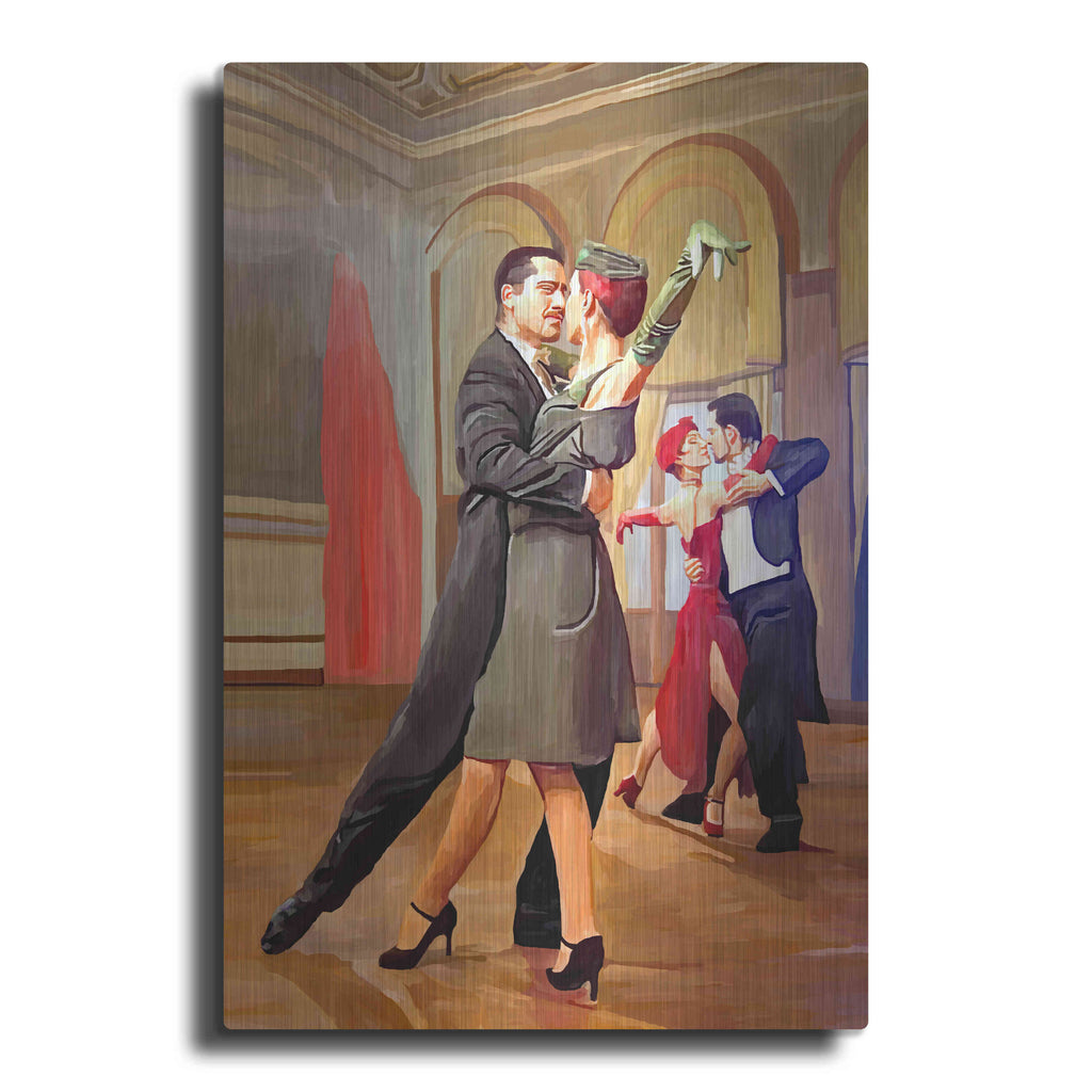 Luxe Metal Art 'Dance with me' by Ata Alishahi, Metal Wall Art