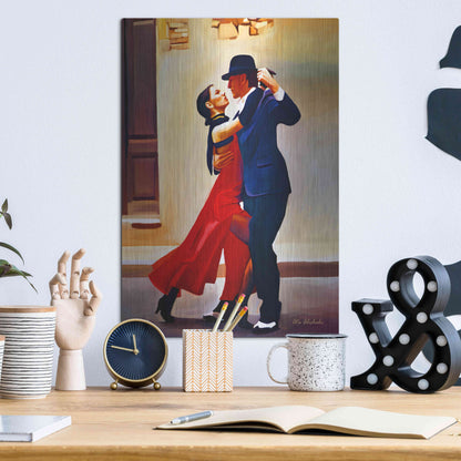 Luxe Metal Art 'Dance' by Ata Alishahi, Metal Wall Art,12x16