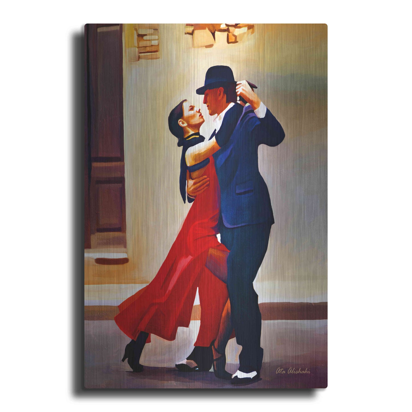 Luxe Metal Art 'Dance' by Ata Alishahi, Metal Wall Art