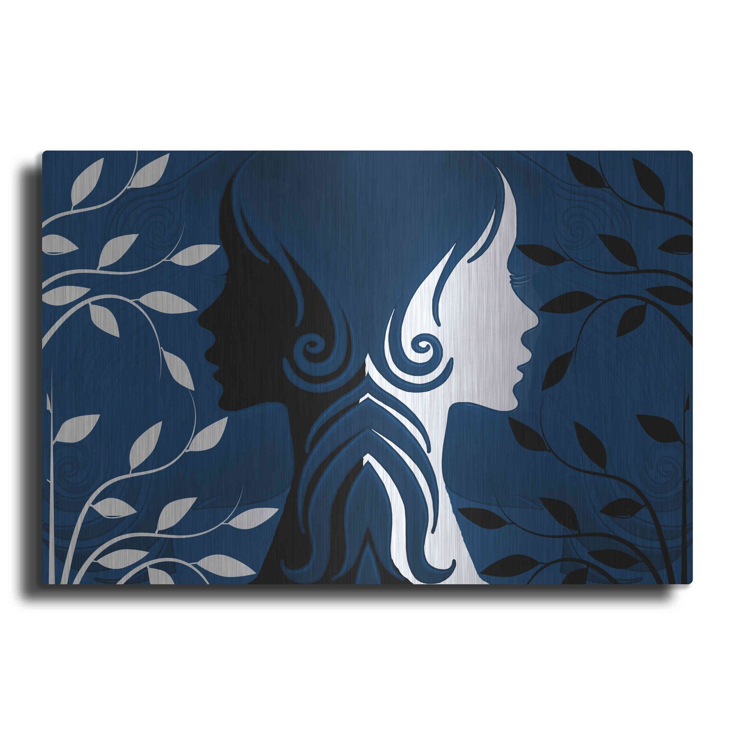 Luxe Metal Art 'Faces' by Ata Alishahi, Metal Wall Art