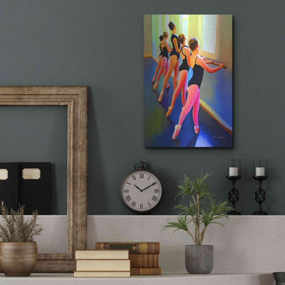 Luxe Metal Art 'Ballet Dance' by Ata Alishahi, Metal Wall Art,12x16