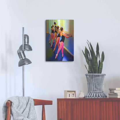 Luxe Metal Art 'Ballet Dance' by Ata Alishahi, Metal Wall Art,16x24