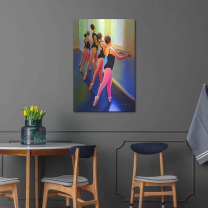 Luxe Metal Art 'Ballet Dance' by Ata Alishahi, Metal Wall Art,24x36