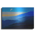 Luxe Metal Art 'Blue Mountains' by Ata Alishahi, Metal Wall Art