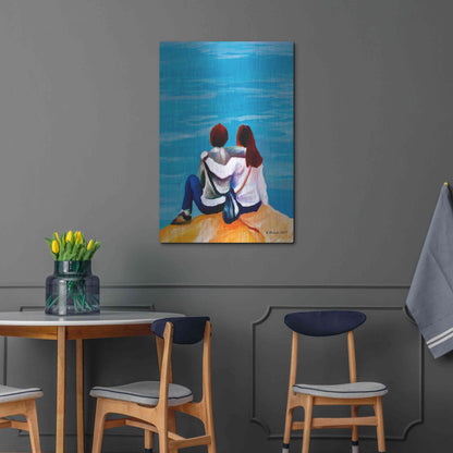 Luxe Metal Art 'A moment to remember' by Ata Alishahi, Metal Wall Art,24x36