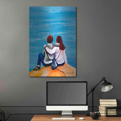 Luxe Metal Art 'A moment to remember' by Ata Alishahi, Metal Wall Art,24x36