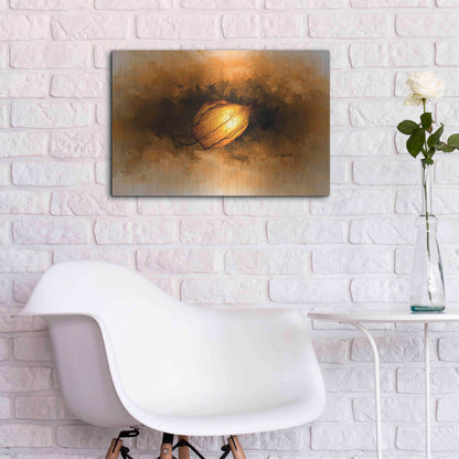 Luxe Metal Art 'Seed' by Ata Alishahi, Metal Wall Art,24x16