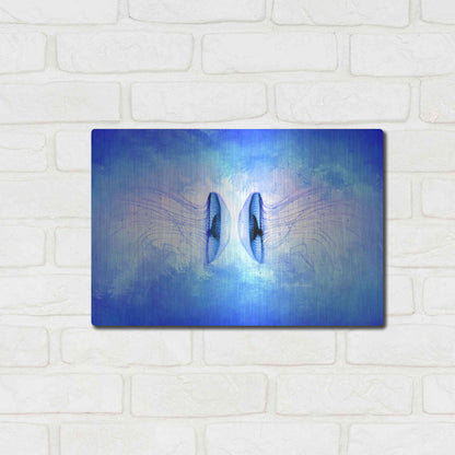 Luxe Metal Art 'Ocean Life' by Ata Alishahi, Metal Wall Art,16x12