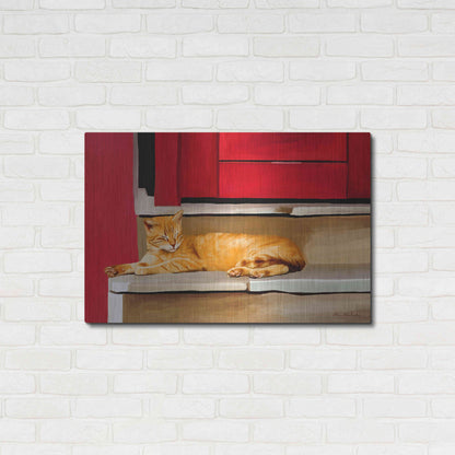 Luxe Metal Art 'Cat 2A' by Ata Alishahi, Metal Wall Art,36x24