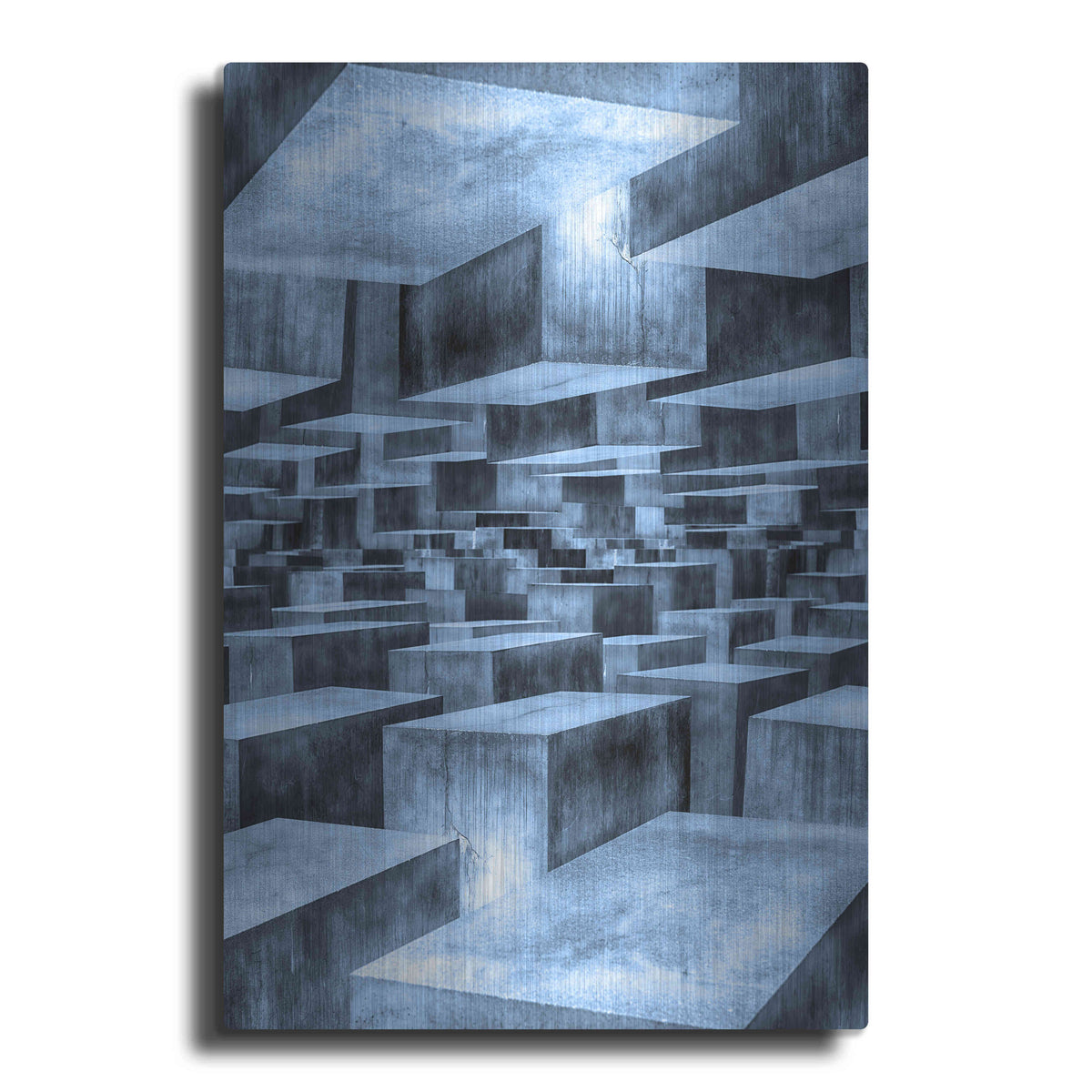 Luxe Metal Art 'No Way Out' by Ata Alishahi, Metal Wall Art