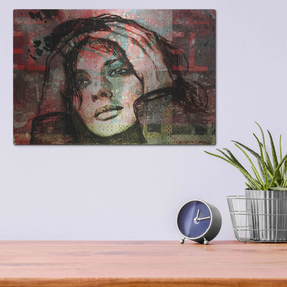 'Daydream' by DB Waterman – Metal Wall Art, 16x12 room view