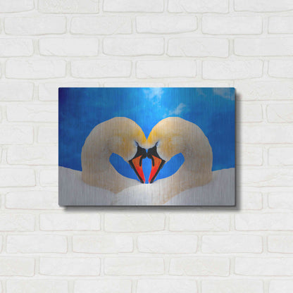 Luxe Metal Art 'Soul mate' by Ata Alishahi, Metal Wall Art,24x16